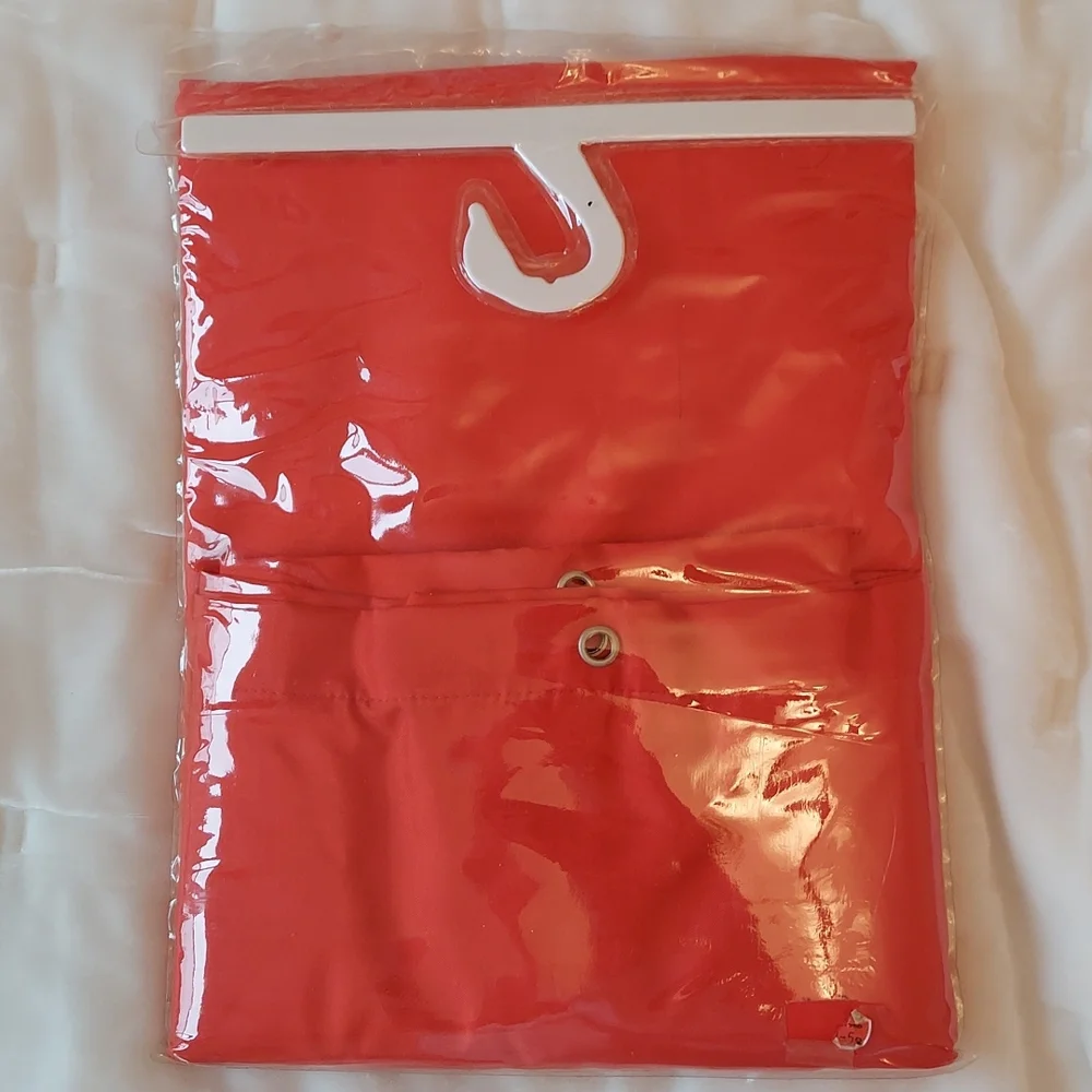 Two shower curtains